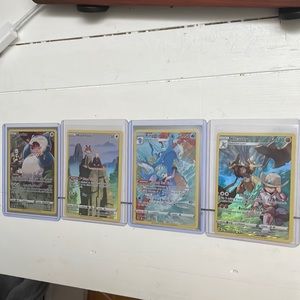 Pokémon with trainer full art set